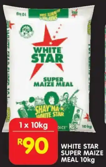 Shoprite White star super maize meal offer