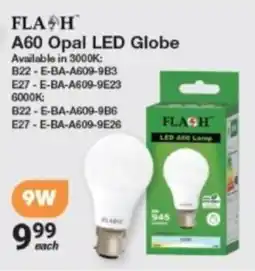Mica Flash A60 Opal LED Globe offer