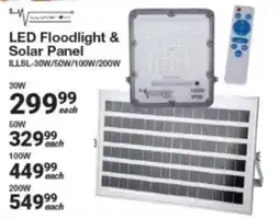 Mica LED Floodlight & Solar Panel offer
