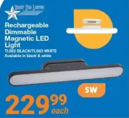 Mica Bright Star Lighting Rechargeable Dimmable Magnetic LED Light offer