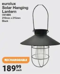 Mica Eurolux Solar Hanging Lantern offer