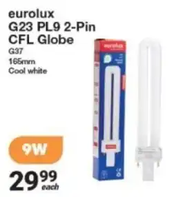 Mica Eurolux G23 PL9 2-Pin CFL Globe offer