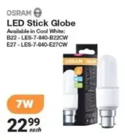 Mica Osram LED Stick Globe offer