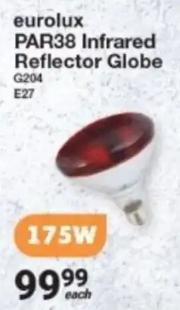 Mica Eurolux PAR38 Infrared Reflector Globe offer