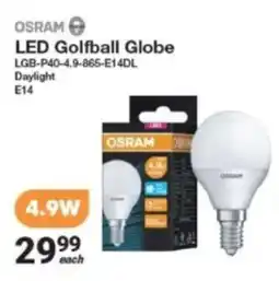 Mica Osram LED Golfball Globe offer