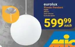 Mica Eurolux Rondo Pendant offer