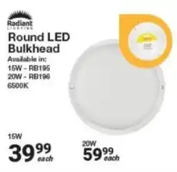 Mica Radiant Lighting Round LED Bulkhead offer
