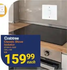 Mica Crabtree Classic Stove Isolator offer