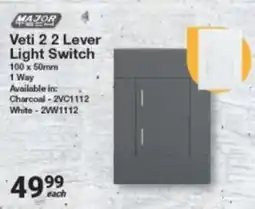 Mica Major Tech Veti 2 2 Lever Light Switch offer