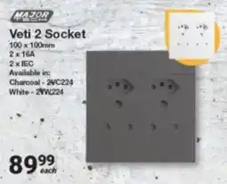 Mica Major Tech Veti 2 Socket offer