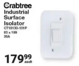 Mica Crabtree Industrial Surface Isolator offer