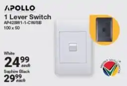 Mica Apollo 1 Lever Switch offer