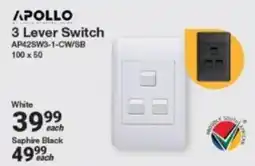 Mica Apollo 3 Lever Switch offer