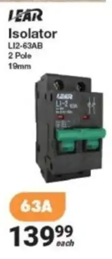 Mica Lear Isolator offer