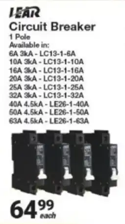 Mica Lear Circuit Breaker offer