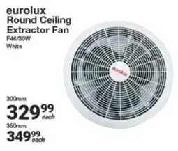 Mica Eurolux Round Ceiling Extractor Fan offer