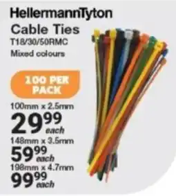 Mica HellermannTyton Cable Ties offer