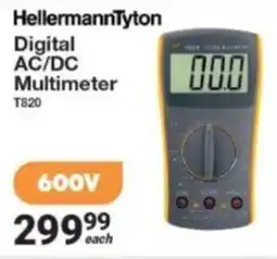 Mica HellermannTyton Digital AC/ DC Multimeter offer