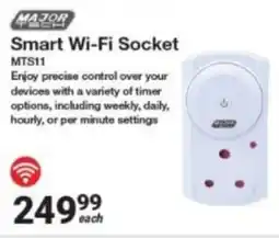 Mica Major Tech Smart Wi-Fi Socket offer