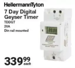 Mica HellermannTyton 7 Day Digital Geyser Timer offer