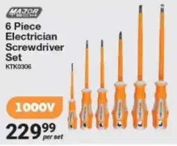 Mica Major Tech Electrician Screwdriver Set offer