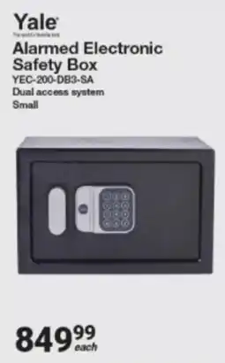 Mica Yale Alarmed Electronic Safety Box offer