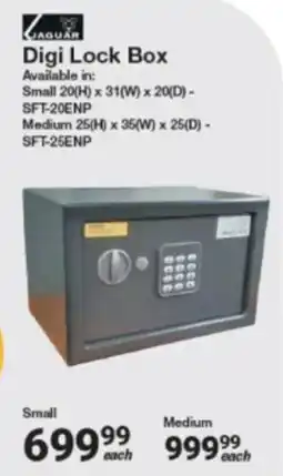 Mica Jaguar Digi Lock Box offer