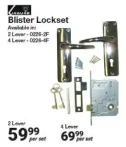 Mica Jaguar Blister Lockset offer