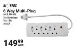 Mica Kloners 6 Way Multi-Plug offer