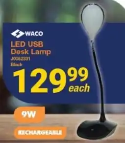Mica Waco LED USB Desk Lamp offer