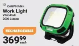 Mica Kaufmann Work Light offer