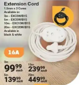 Mica Extension Cord offer