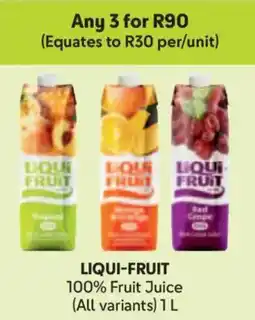 Makro Liqui-Fruit 100% Fruit Juice offer