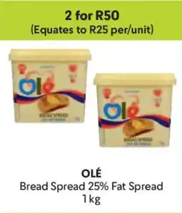 Makro Olé Bread Spread 25% Fat Spread offer