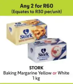 Makro Stork Baking Margarine Yellow or White offer