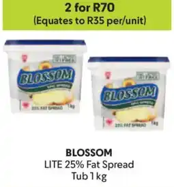 Makro Blossom Lite 25% Fat Spread Tub offer