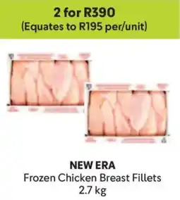 Makro New Era Frozen Chicken Breast Fillets offer