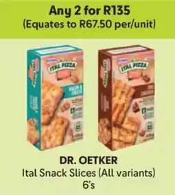 Makro Dr. Oetker Ital Snack Slices offer