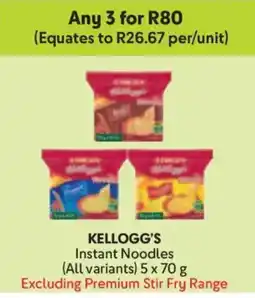 Makro Kellogg's Instant Noodles offer