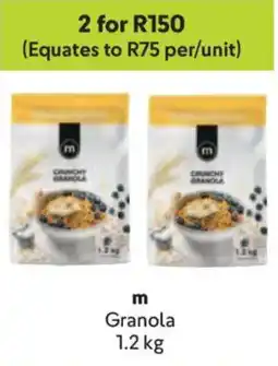 Makro m Granola offer