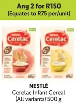 Makro Nestlé Cerelac Infant Cereal offer