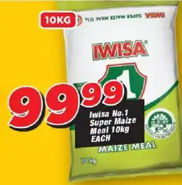 OK Grocer Iwisa No.1 Super Maize Meal offer