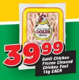 OK Grocer Goldi Chicken Frozen Cleaned Chicken Feet offer