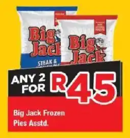 OK Grocer Big Jack Frozen Pies offer