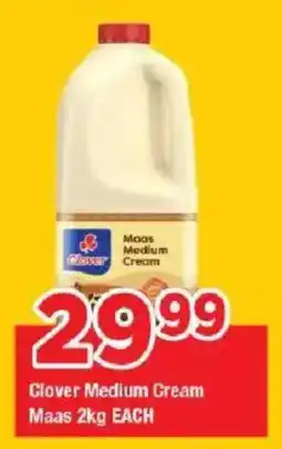 OK Grocer Clover Medium Cream Maas offer