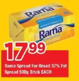 OK Grocer Rama Spread For Bread 37% Fat Spread Brick offer