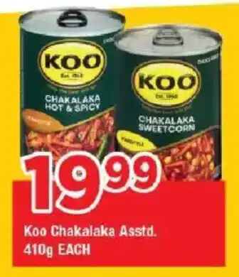 OK Grocer Koo Chakalaka offer