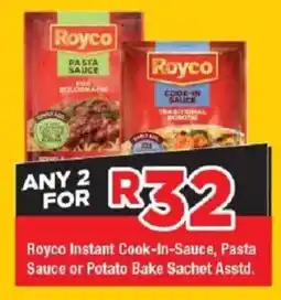 OK Grocer Royco Instant Cook-In-Sauce, Pasta Sauce or Potato Bake Sachet offer