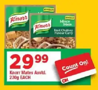 OK Grocer Knorr Mates offer