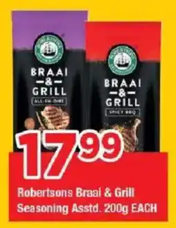 OK Grocer Robertsons Braai & Grill Seasoning offer